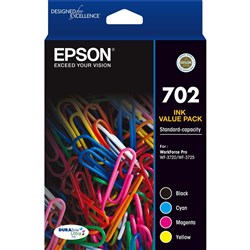 EPSON INK CARTRIDGE 702 CMYK INK PACK