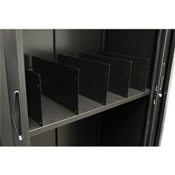 GO TAMBOUR SHELF DIVIDER Pack of 5 Black