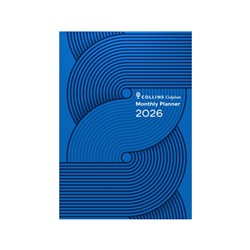 Collins Colplan Planner Month To View A4 Blue Geo
