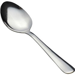 Connoisseur Flat Dessert Spoon Stainless Steel 175 mm Pack of 24