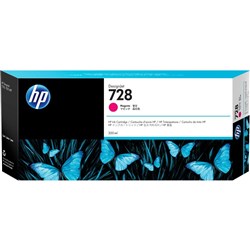 HP 728 300ml Magenta DesignJet Ink Cartridge F9K16A