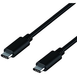 USP USB-C TO USB-C Cable Male to Male 1m Black