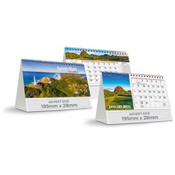 Office Choice Desk Calendar 205x140mm Tri Fold Month to View