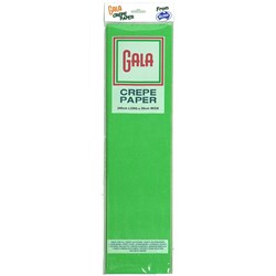 Alpen Gala Crepe Paper 240X50cm Emerald Green Pack of 12