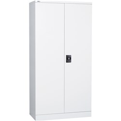 Rapidline GO Swing Door Steel Cupboard 1830Hx910Wx450mmD White