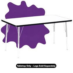 Visionchart Creative Kids Double Table Whiteboard Top Only 1200W x 1180D