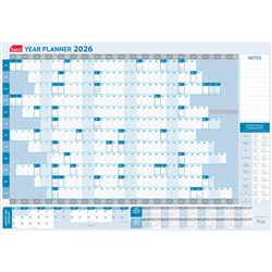 SASCO YEAR PLANNER 870 X 610MM ***2026***