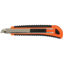 CUTTER KNIFE MEDIUM PLASTIC