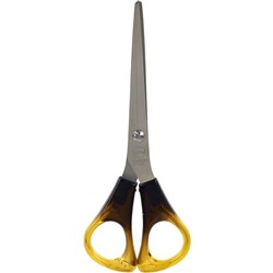 SCISSORS MARBIG 158MM AMBER HANDLE