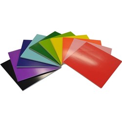 RAINBOW SQUARE CARD 300GSM 203mm Assorted
