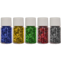 RAINBOW GLITTER JAR 250G Assorted