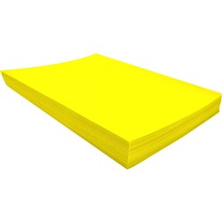 Rainbow Spectrum Board 220gms 510mmX640mm 100 Sheets Yellow