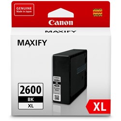 CANON PGI2600XLBK BLACK INK TANK 2500PGS