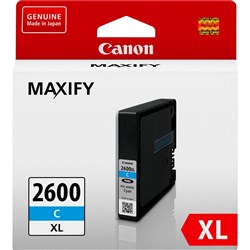 CANON PGI2600XLC CYAN INK TANK 1500PGS