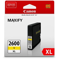 CANON PGI2600XLY YELLOW INK TANK 1500PGS