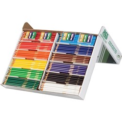 CRAYOLA TRIANGULAR PENCILS 240 Asst Classpack 12 Colors