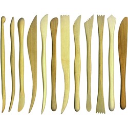 EC BOXWOOD CLAY TOOLS 20cm Set12