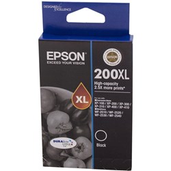 EPSON INK CARTRIDGE 200XL Black High Yield