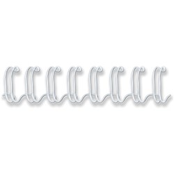 FELLOWES BINDING WIRE COMBS 11mm 34 Loop White Pack of 100