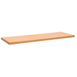 Rapid Worker Bookcase Spare Shelf 858Wx270mmx 25mD For Use With 900mmW Bookcases Beech