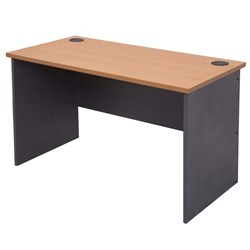 RAPIDLINE DESK 1200MM x 600mm x 730mm BEECH / IRONSTONE