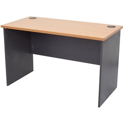 RAPIDLINE DESK BEECH & IRONSTONE 1500(L)x750(D)x730(H 1500 x 750