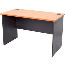 OPEN DESK 1800 X 900MM BEECH/IRONSTONE