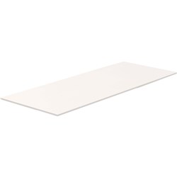 FURNX FLIP TOP EXPAND TABLE WHITE 1800 X 750 PRECIOUS SILVER BASE
