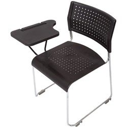 Wimbledon Chair Tablet Arm For Training or Classrooms Black