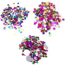 JASART SEQUINS Shapes & Sizes 25gm