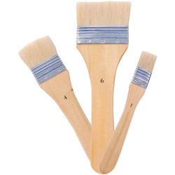 JASART SERIES 713 BRUSH Hog Bristle Size 5 Flat Head