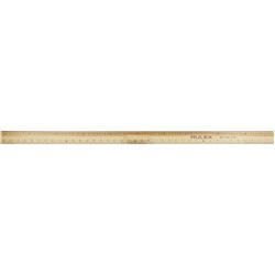 CELCO WOODEN RULER 1m, With Handle