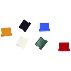 NALCLIP REFILL ESSELTE MEDIUM ASSORTED COLOURS PK50