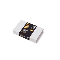 Olympic System Cards 100 x 150mm Plain White Pack Of 100 Pack of 100