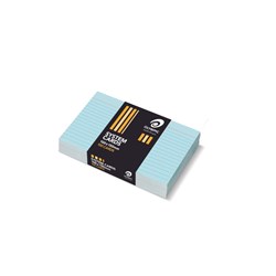 Olympic System Cards 100 x 150mm Ruled Blue Pack Of 100 Pack of 100