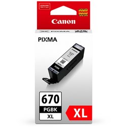 CANON PGI670BK INK CARTRIDGE Black Extra Large