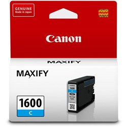 CANON PGI1600C CYAN INK TANK 300 Pages MAXIFY