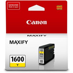 CANON PGI1600Y YELLOW INK TANK 300 Pages MAXIFY