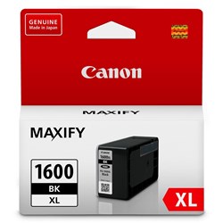 CANON PGI1600XL BLACK INK TANK 1.2K Pages MAXIFY