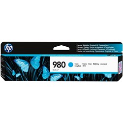 HP #980 INK CARTRIDGE Cyan 6,600 pages