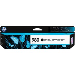 HP #980 INK CARTRIDGE Black 10,000 pages