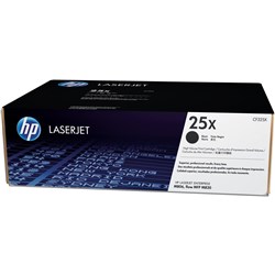 HP #25X INK CARTRIDGE Black 40,000 pages