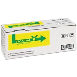 YELLOW KYOCERA TONER TK5164Y 12000 PAGES