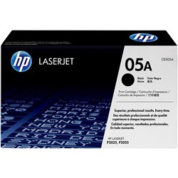HP #05A BLACK TONER CARTRIDGE