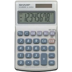 SHARP EL240SAB POCKET CALCULATOR