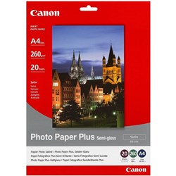 A4 PHOTO PAPER PLUS SEMI GLOSS A4 PHOTO PAPER PK.20