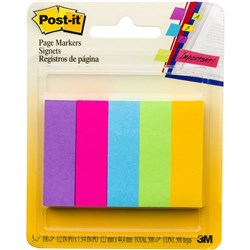 POST-IT PAGE MARKERS 670-5AU 15x50mm Ultra PK5