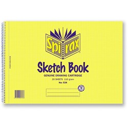 SPIRAX SKETCH BOOK 534 212X297MM A4 40PG SB