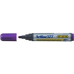 ARTLINE 577 WHITEBOARD MARKERS Drysafe Med Bulletpurple