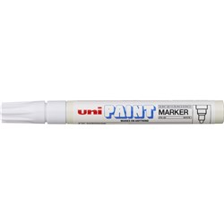 PEN UNI PAINT MARKER MED WHITE